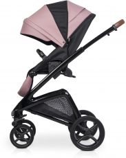 Дитячий візочок 2 в 1 Riko XD Black Edition 03 Energy Pink